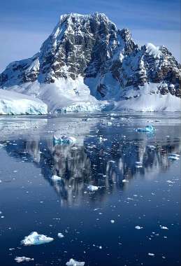 Olympus Diamond Painting "Snowy landscape,Mountain in Antarctica" - Ψηφιδωτό Μωσαικό "Χιονισμένο τοπίο,Βουνό στην Ανταρκτική" 40X30