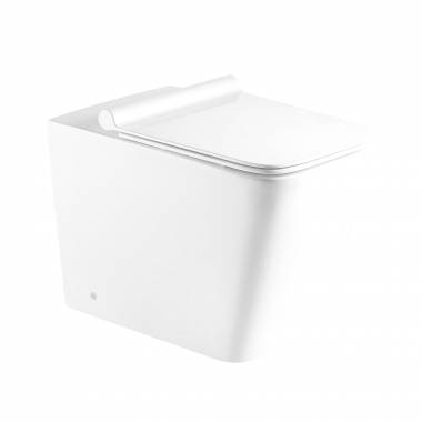 Λεκάνη δαπέδου rimless με κάλυμμα LT 003D KARAG