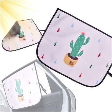 Πλαϊνό Σκίαστρο Αυτοκινήτου Κάκτος 58x45εκ