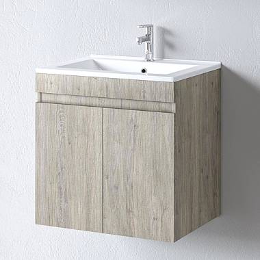 Πάγκος OMEGA BEIGE 65 S3BOM065BON 62x44x57cm, Νιπτήρας 65×45cm