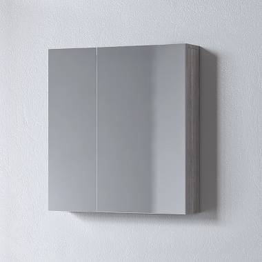 Καθρέφτης OMEGA GREY OAK 55  με ντουλάπια 55x14x65cm