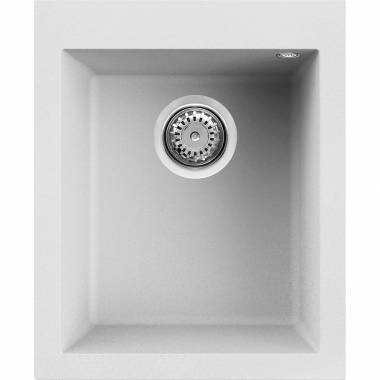 Νεροχύτης κουζίνας QUADRA 100 Bianco 68 ELLECI 41x50cm