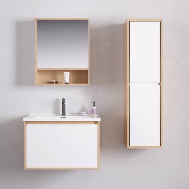 ΣΕΤ ΕΠΙΠΛΟΥ VERA 60cm PLYWOOD χρ.WHITE/SONOMA 9SVER060WHS