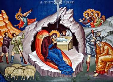 Olympus Diamond Painting "The Birth of Christ" - Ψηφιδωτό Μωσαικό "Χριστού Γέννησις" 50X40