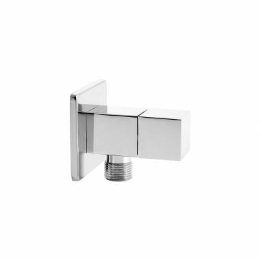 Γωνιακός διακόπτης ροής Χρωμέ Z293 FERRO 1/2x3/8&quot;