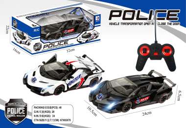 Τηλεκατευθυνόμενο αυτοκίνητο - Police - RD579-2 - 215547