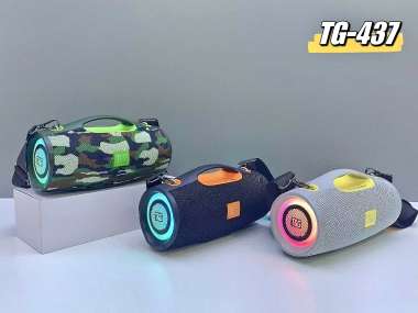 Ασύρματο ηχείο Bluetooth - TG-437 - LED RGB - 813553 - Black