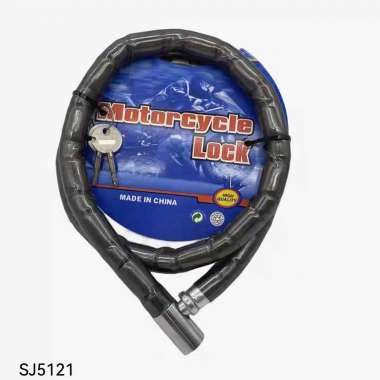 Αλυσίδα κλειδώματος ποδηλάτου - SJ-5121 - 1.8*120cm - 653623