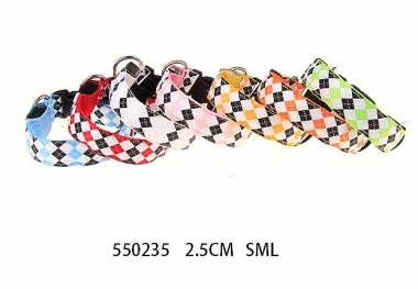 Φωτεινό περιλαίμιο - κολάρο σκύλου - 2.5cm - S/M/L - 12pcs - 550235