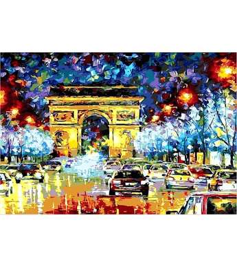 Olympus Diamond Painting "Arc de Triomphe, Paris" - Ψηφιδωτό Μωσαικό "Αψίδα του θριάμβου,Παρίσι " 40Χ30