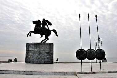 Olympus Diamond Painting "Statue of M.Alexandros in Thessaloniki - Ψηφιδωτό Μωσαικό "Άγαλμα Μ.Αλέξανδρου παραλία Θεσσαλονίκη"40X30
