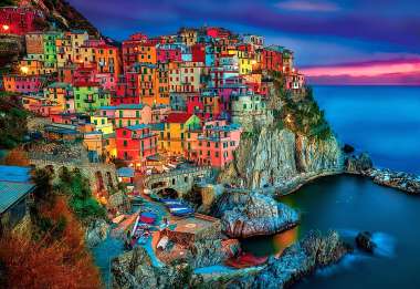 Olympus Diamond Painting "Cinque terre,Italy" - Ψηφιδωτό Μωσαικό "Τσινκουε τερε,Ιταλία " 40Χ30