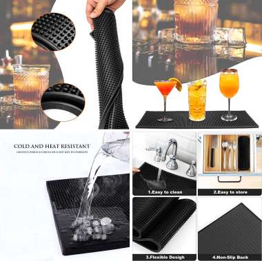 Olympus Επαγγελματικό Υψηλής ποιότητας Bar mat από καουτσούκ 45x30x1,1 cm