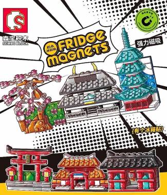 Συναρμολογούμενο μαγνητάκι με σχέδιο - 610013/610018 - 351021