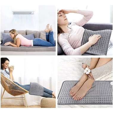 Θερμοφόρα με Τηλεχειριστήριο Έως 70°C για Πόδια, Αρθρώσεις και Μύες, 60x30 cm