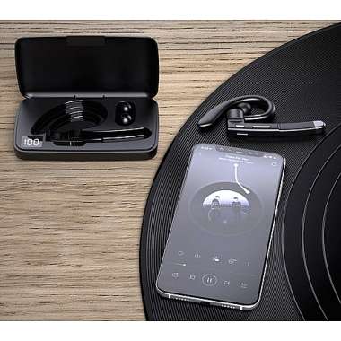 Izoxis 24272 In-ear Bluetooth Handsfree Ακουστικό Μαύρο