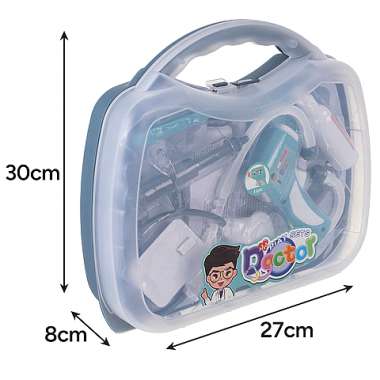 Olympus Παιδικό Ιατρικό Βαλιτσάκι με 13  Αξεσουάρ Little Doctor