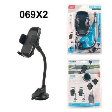 Βάση στήριξης smartphone αυτοκινήτου - JS-069-X2 - 812730 - Black