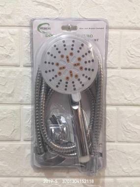 Τηλέφωνο ντους με σπιράλ και επιλογές πίεσης - HS-2019-5 - 1.5m - 152118