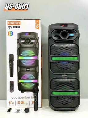 Φορητό ηχείο subwoofer με μικρόφωνο Karaoke - QS-8801 - 813089