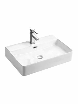 Pyramis Nolana Επικαθήμενος Νιπτήρας Πορσελάνης 60x42cm Λευκός 023017001