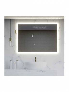 Karag Miletos Ορθογώνιος Καθρέπτης Μπάνιου Led 80x60cm