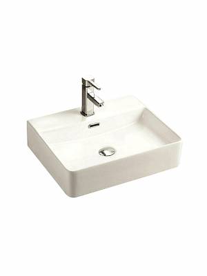 Pyramis Nolana Επικαθήμενος Νιπτήρας Πορσελάνης 50x42cm Λευκός 023017101