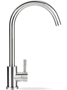 Ombre Ψηλή Μπαταρία Κουζίνας Πάγκου Inox Ασημι 10-15-0201