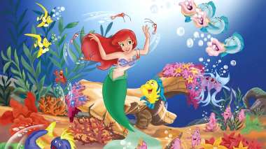 Olympus Diamond Painting "Mermaid Ariel"- Ψηφιδωτό Μωσαικό "Γοργόνα Άριελ" 50X70