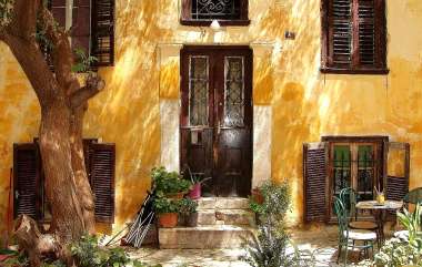 Olympus Diamond Painting "Traditional house in Athens" - Ψηφιδωτό Μωσαικό "Παραδοσιακό σπίτι στην Αθήνα" 40X30