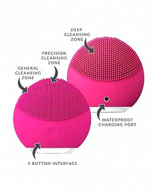 Βουρτσάκι καθαρισμού προσώπου Mini – Lina Care – 681936 - Blue