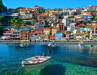 Olympus Diamond Painting "Beautiful Parga,Greece" - Ψηφιδωτό Μωσαικό "Πανέμορφη Πάργα" 50Χ40