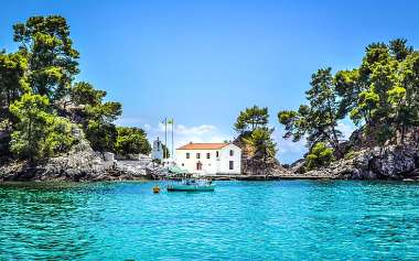 Olympus Diamond Painting "Panagia's Island in Parga " - Ψηφιδωτό Μωσαικό "Νησάκι της Παναγίας Πάργα" 40Χ30