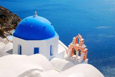 Olympus Diamond Painting "Santorini orthodox Church" - Ψηφιδωτό Μωσαικό "Σαντορίνη Ορθόδοξη Εκκλησία" 40Χ30