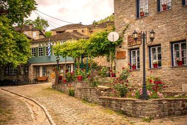 Olympus Diamond Painting "Picturesque Village,Zagoroxoria" - Ψηφιδωτό Μωσαικό "Γραφικό χωριό Ζαγοροχώρια" 40Χ30