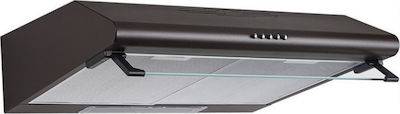 Pyramis Essential Απλός με 2 Μοτέρ Ελεύθερος Απορροφητήρας 60cm Καφέ 065029402